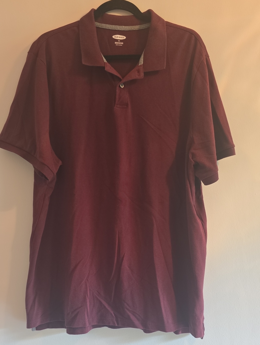 Old Navy Men's Maroon Polo Shirt